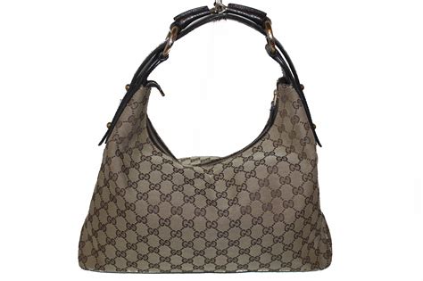 gucci hobo bag horsebit|authentic gucci hobo bag.